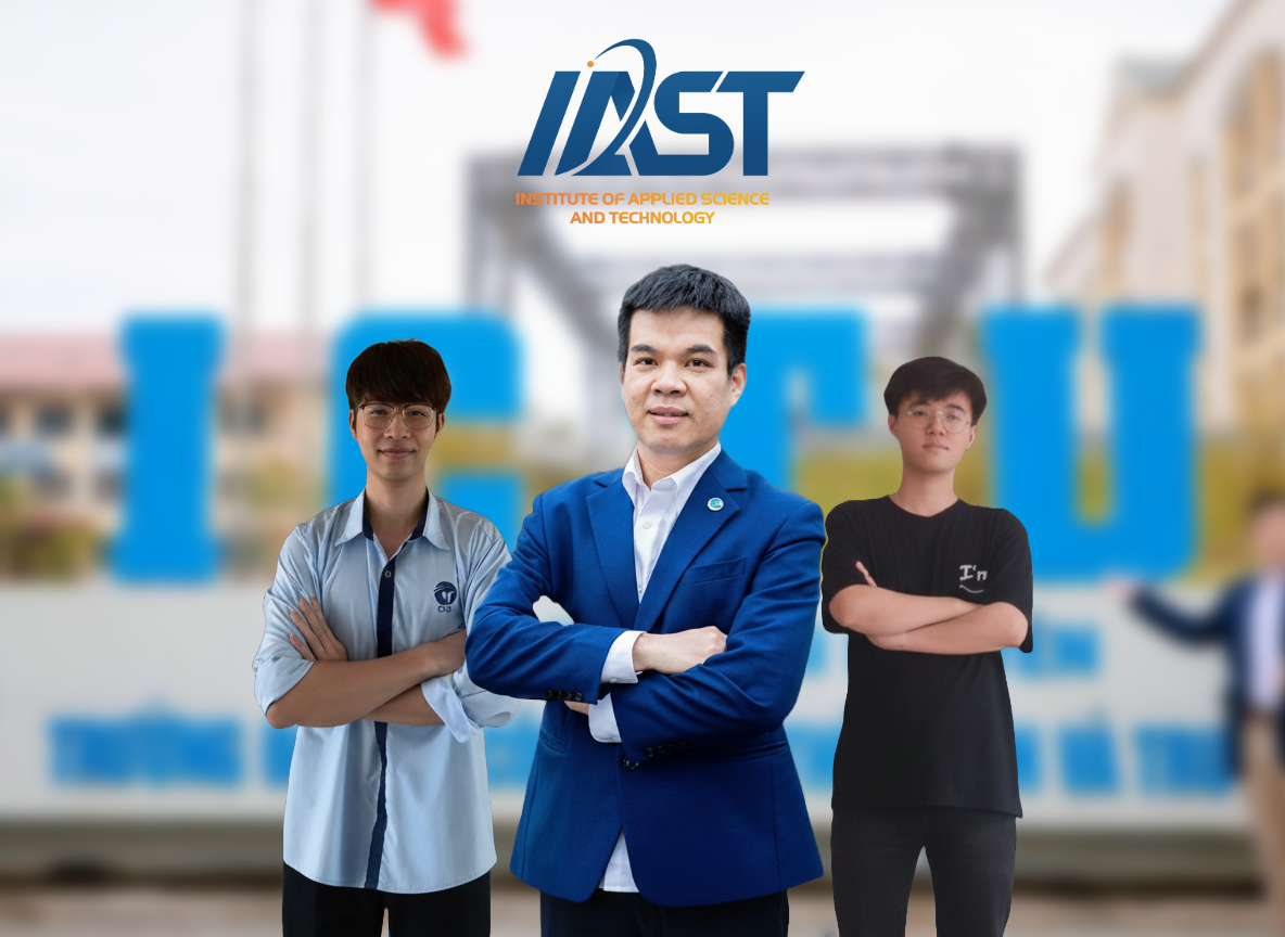 Đội ngũ dự án GAIN – Phó Viện trưởng TS. Trần Văn Khánh, Nguyễn Kế Lương, Triệu Huy Mạnh